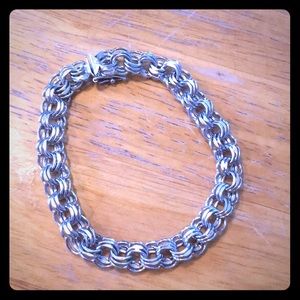 elco sterling charm bracelet.